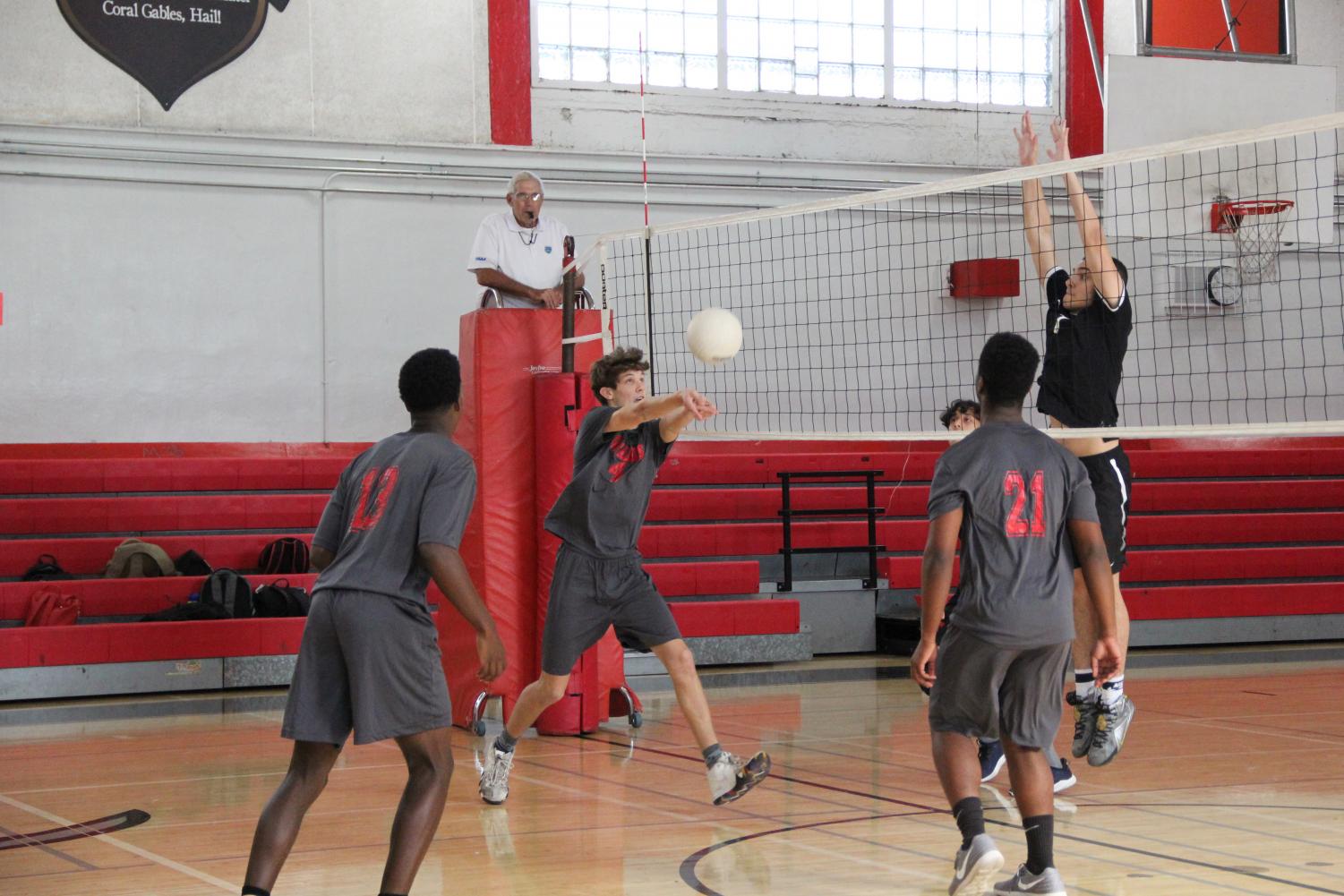 Gables+Volleyball+Starts+Off+Strong+Against+Westland