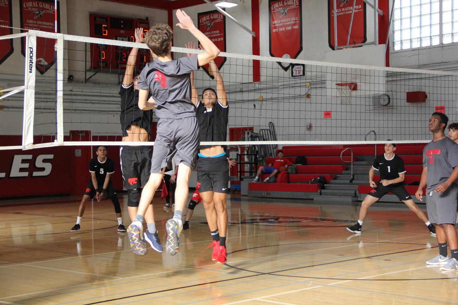 Gables+Volleyball+Starts+Off+Strong+Against+Westland