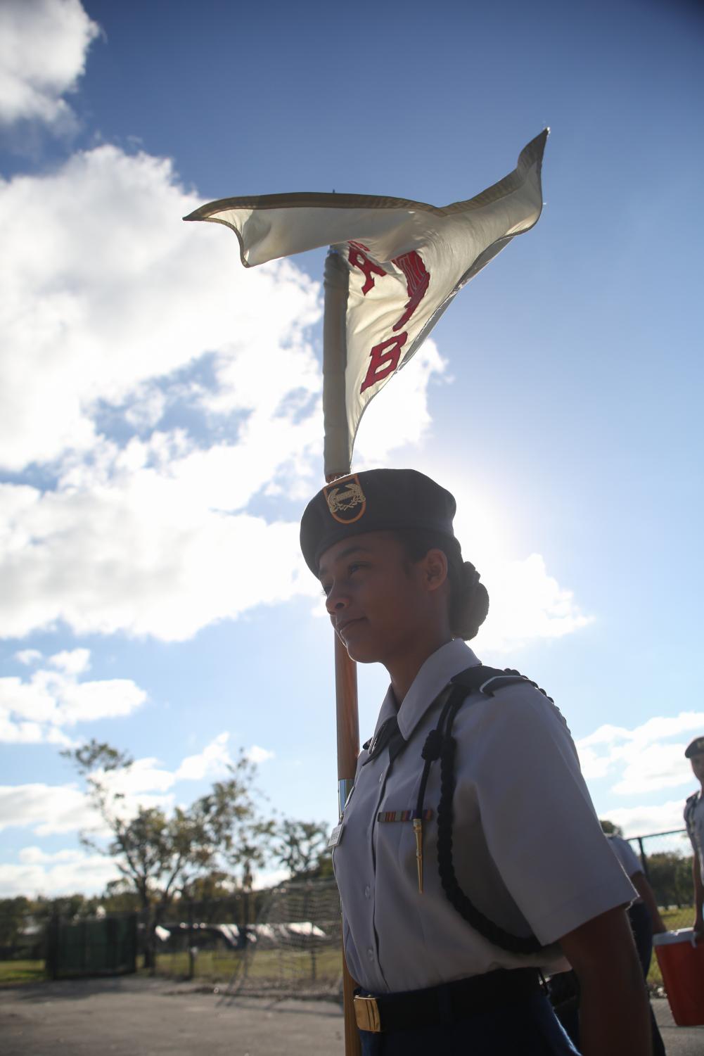 Carvalho commemorates JROTC cadets