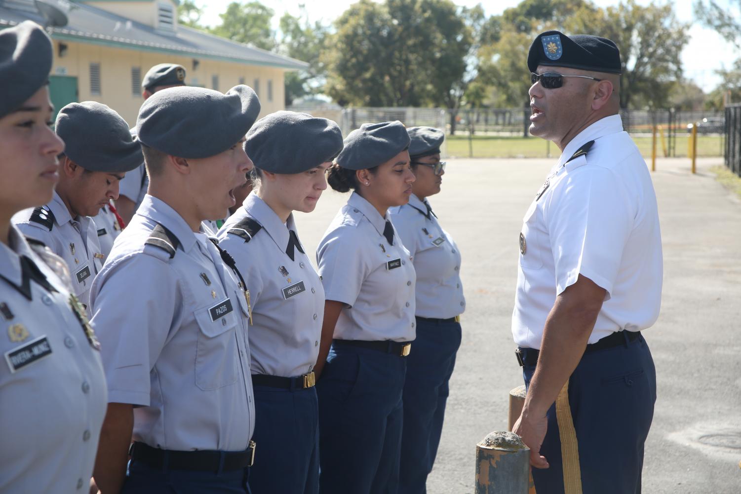 Carvalho+commemorates+JROTC+cadets