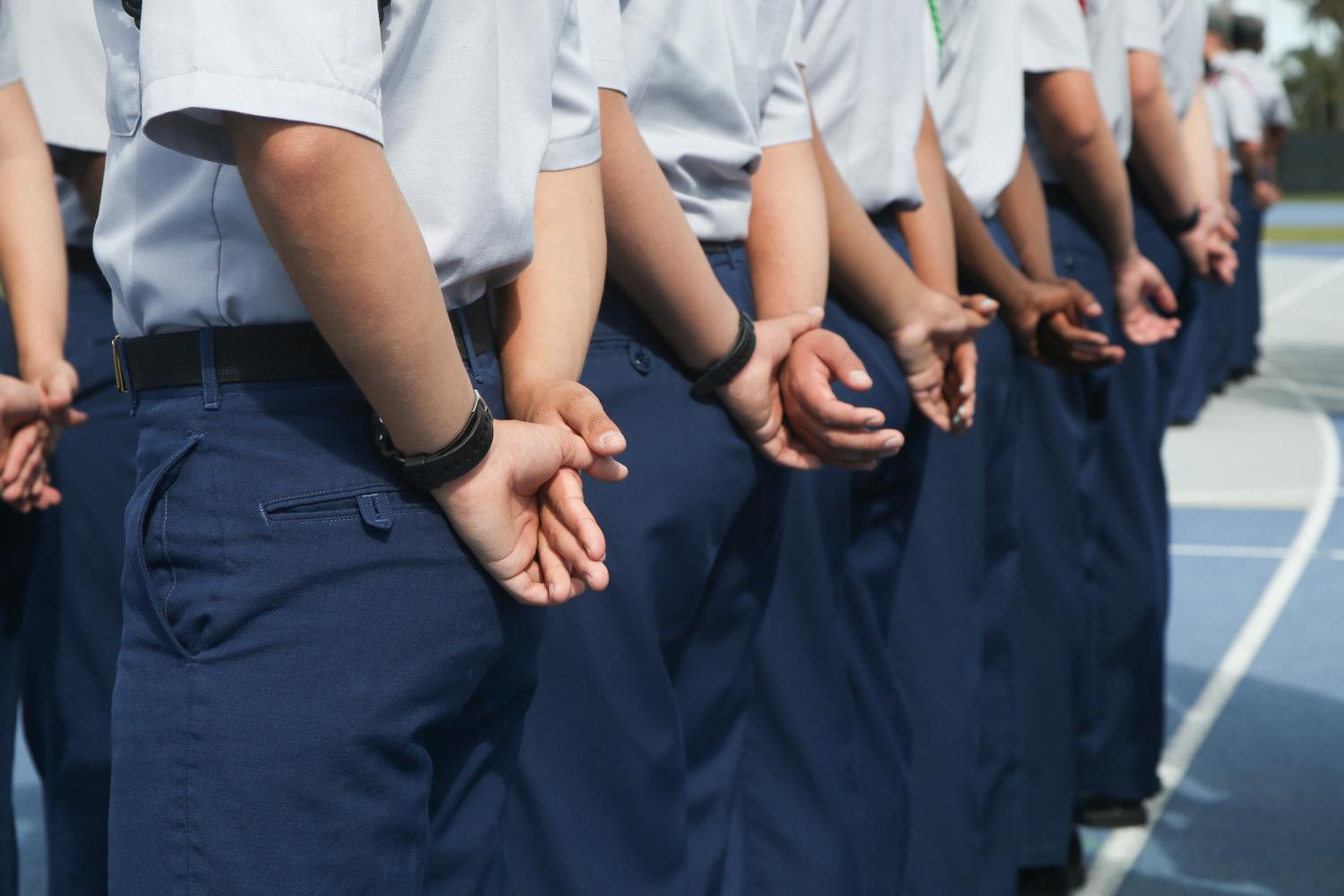 Carvalho commemorates JROTC cadets
