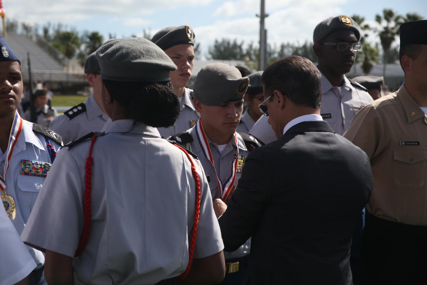 Carvalho+commemorates+JROTC+cadets