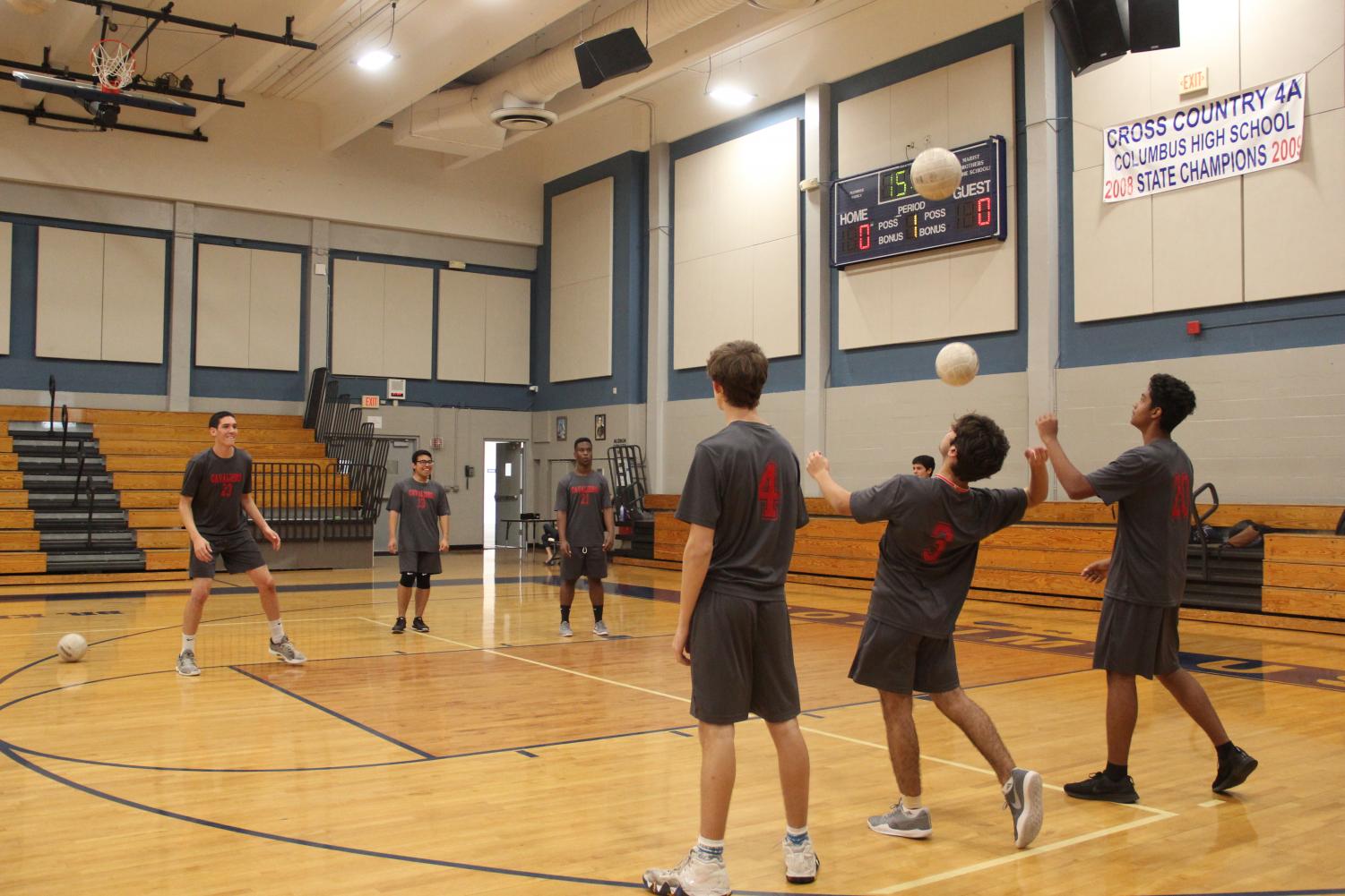 Gables' Volleyball Goes Head-to-Head Against Columbus