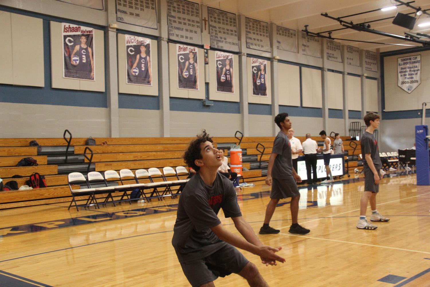 Gables' Volleyball Goes Head-to-Head Against Columbus