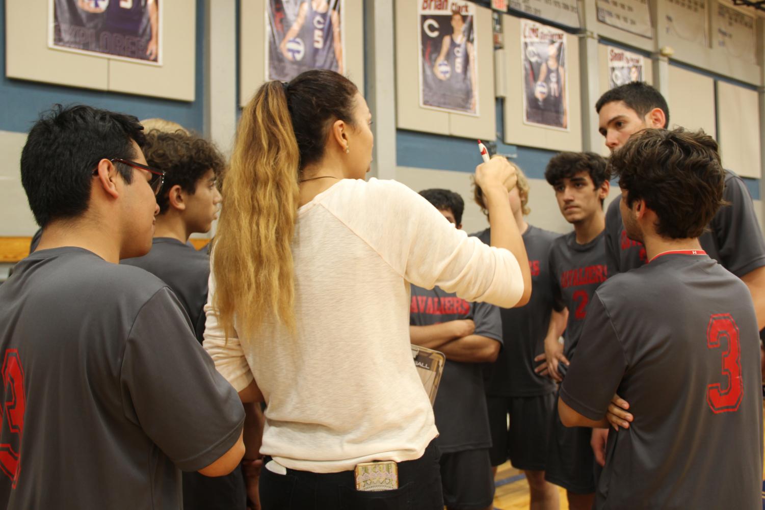 Gables' Volleyball Goes Head-to-Head Against Columbus