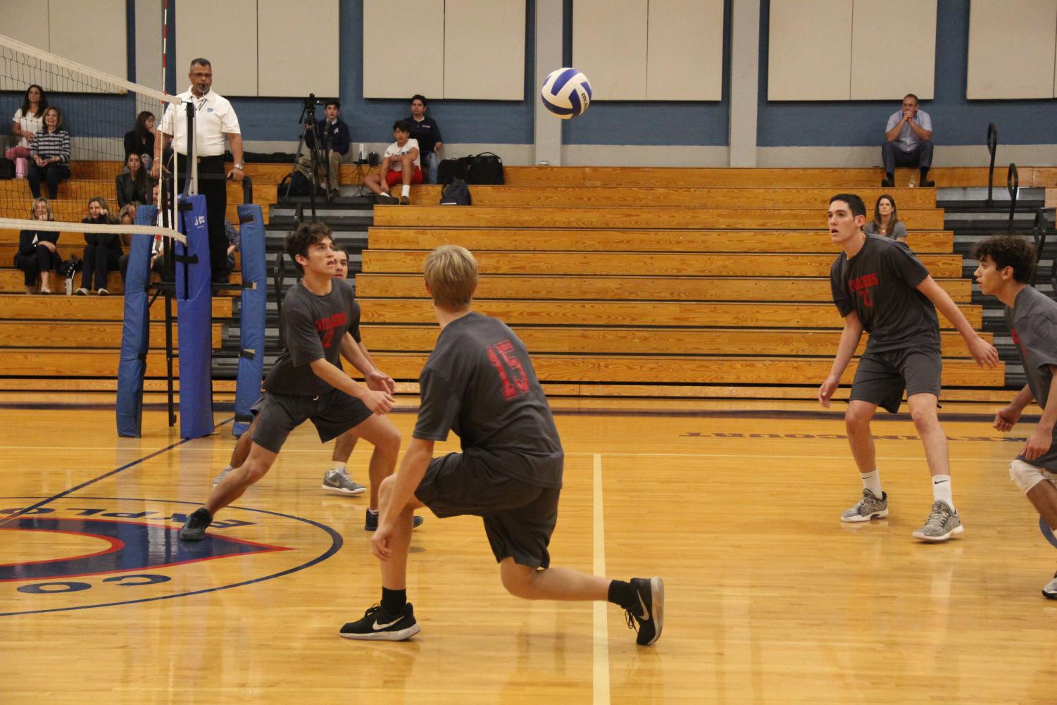Gables' Volleyball Goes Head-to-Head Against Columbus