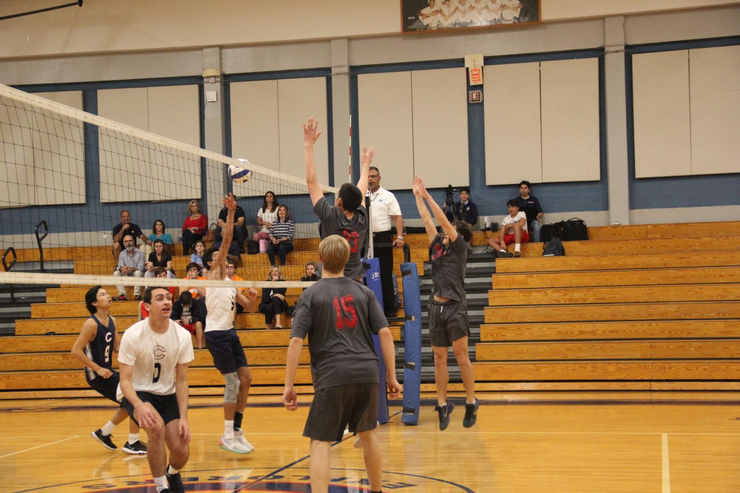 Gables' Volleyball Goes Head-to-Head Against Columbus