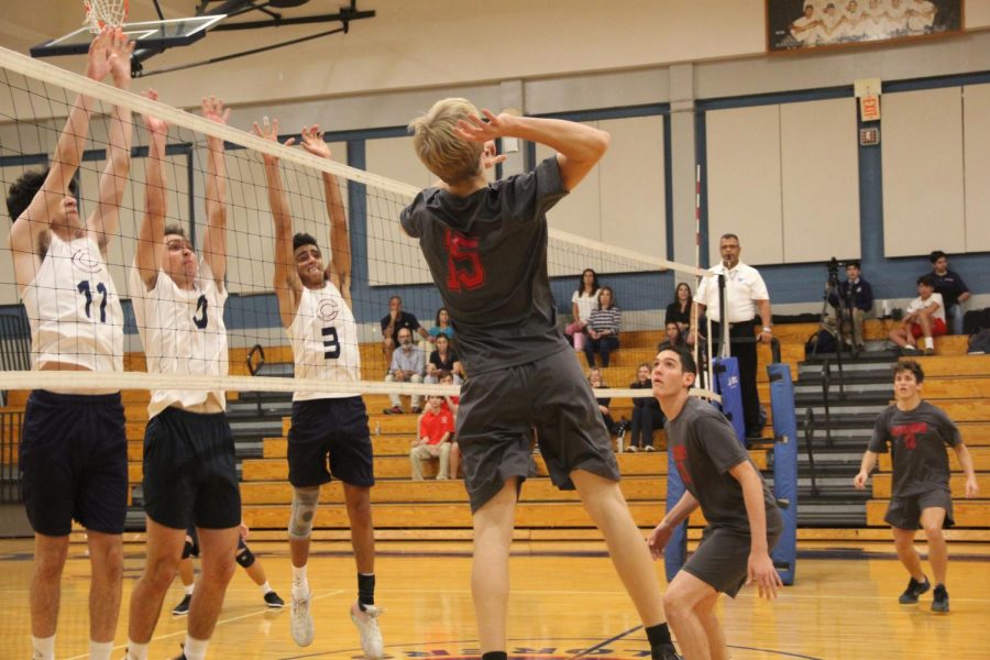 Gables' Volleyball Goes Head-to-Head Against Columbus