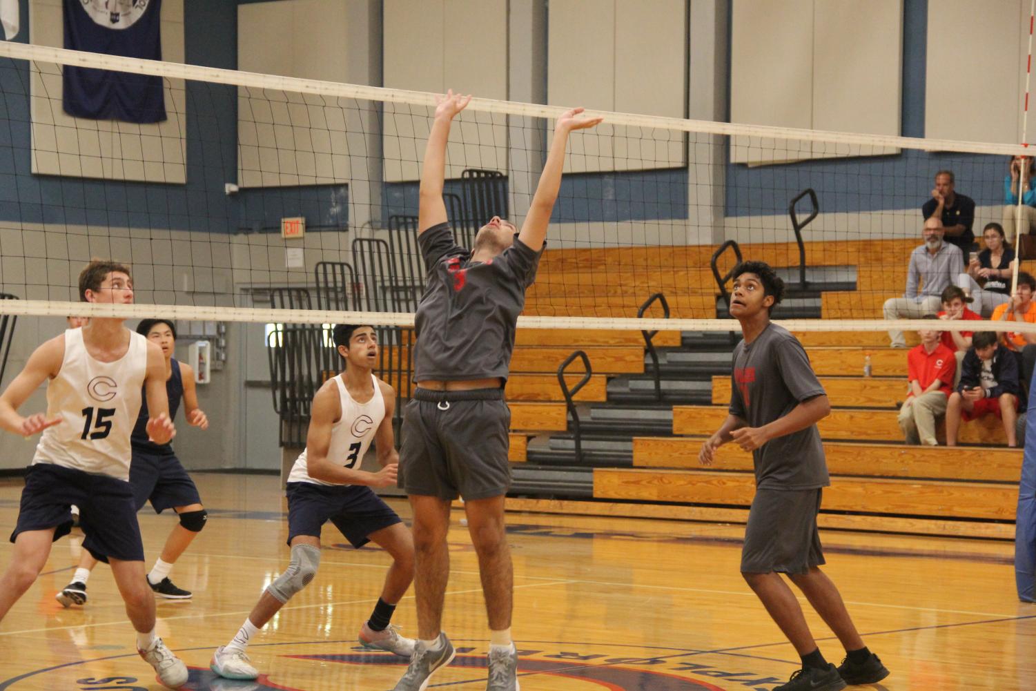 Gables' Volleyball Goes Head-to-Head Against Columbus