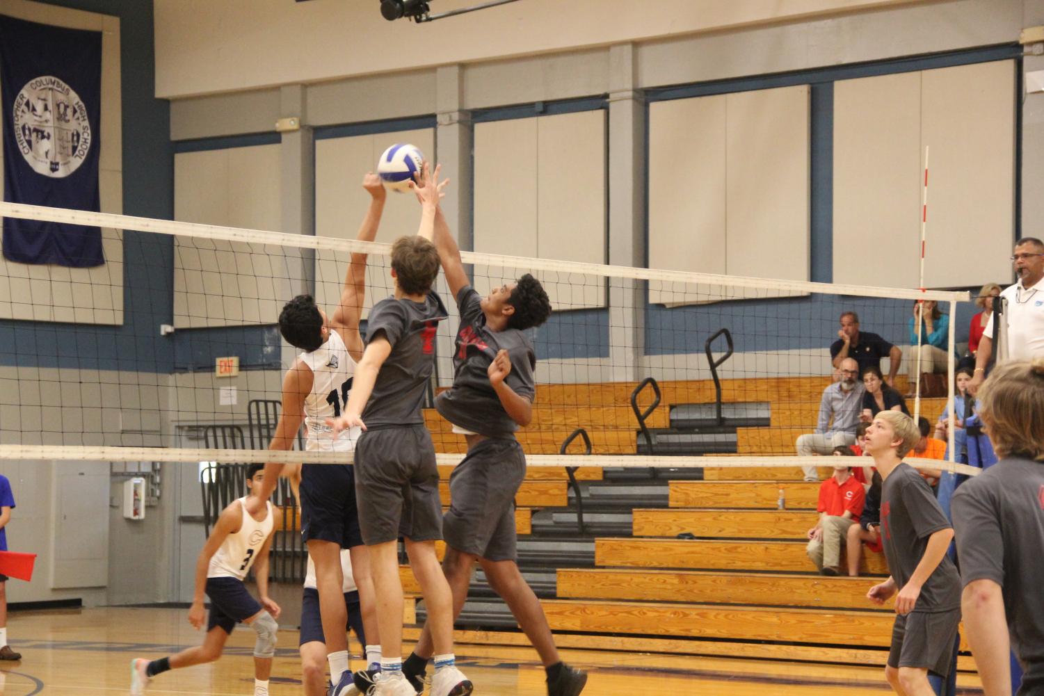 Gables' Volleyball Goes Head-to-Head Against Columbus