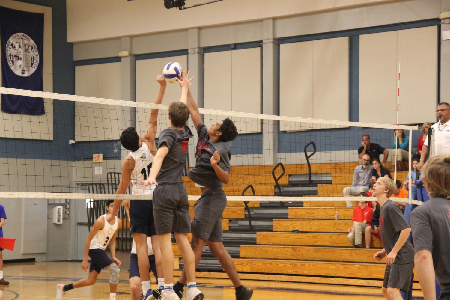 Gables+Volleyball+Goes+Head-to-Head+Against+Columbus