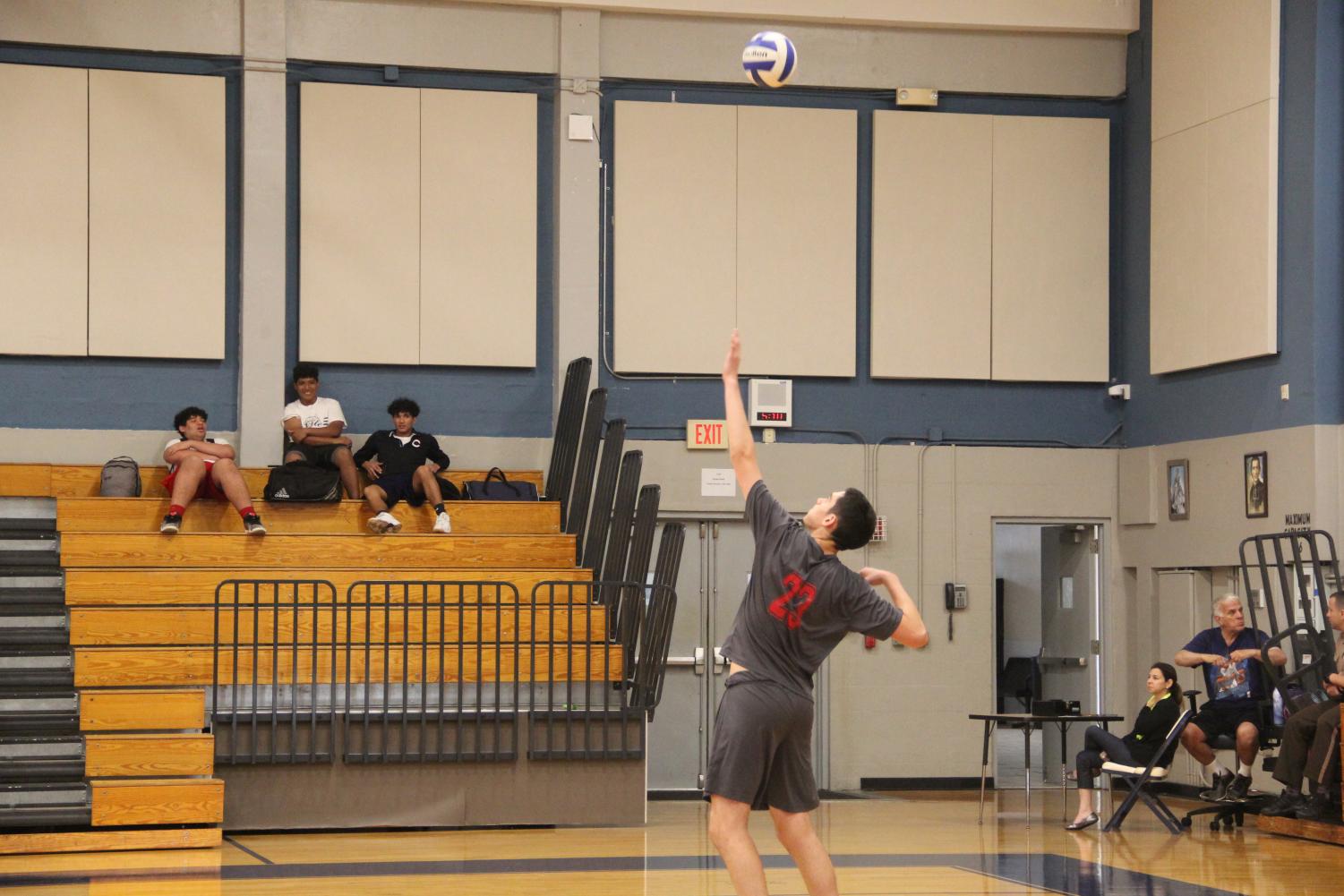 Gables' Volleyball Goes Head-to-Head Against Columbus
