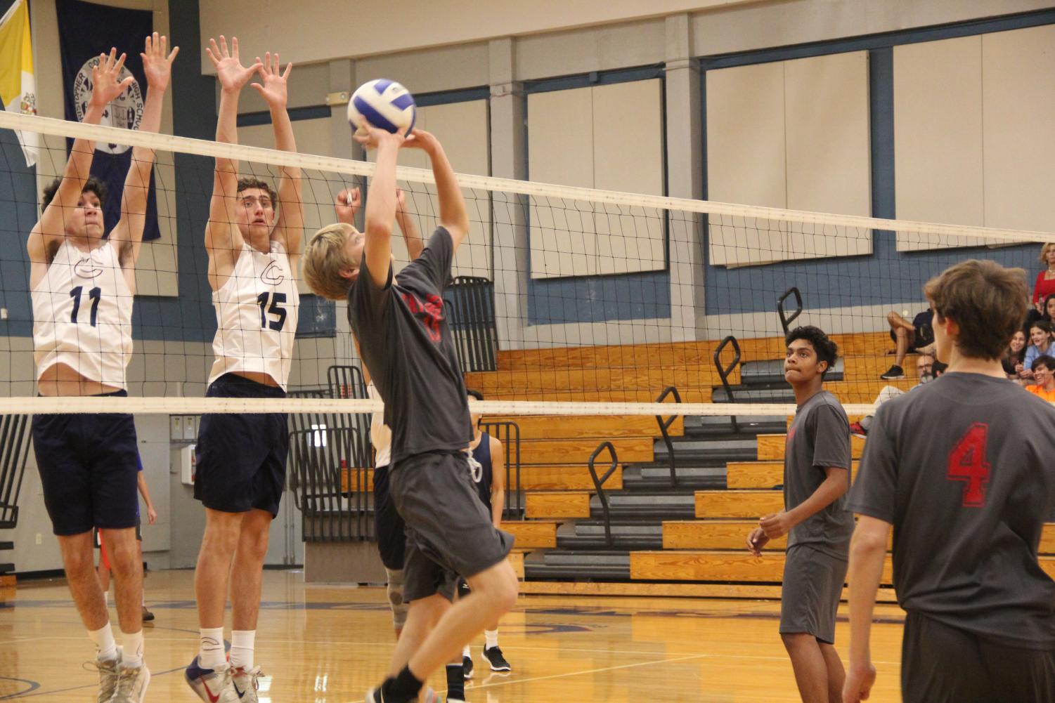 Gables' Volleyball Goes Head-to-Head Against Columbus