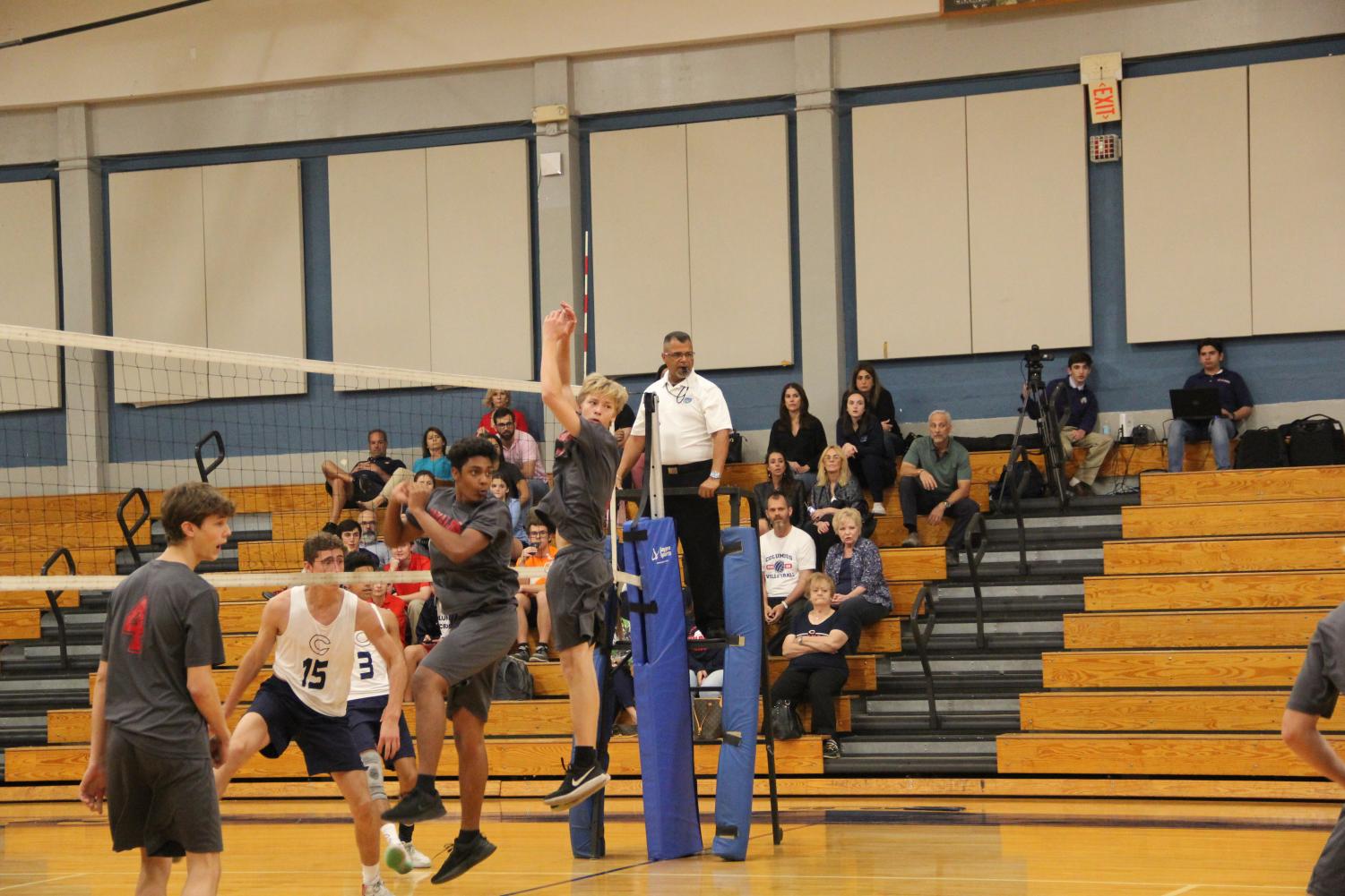 Gables' Volleyball Goes Head-to-Head Against Columbus
