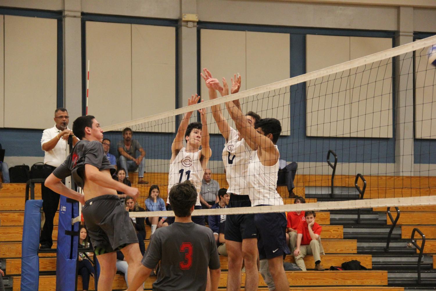 Gables' Volleyball Goes Head-to-Head Against Columbus