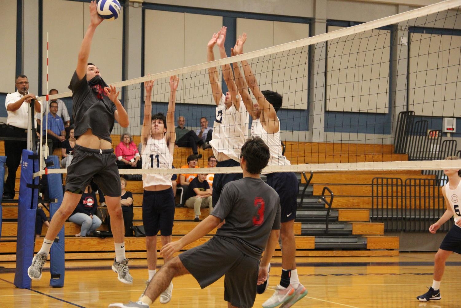 Gables' Volleyball Goes Head-to-Head Against Columbus