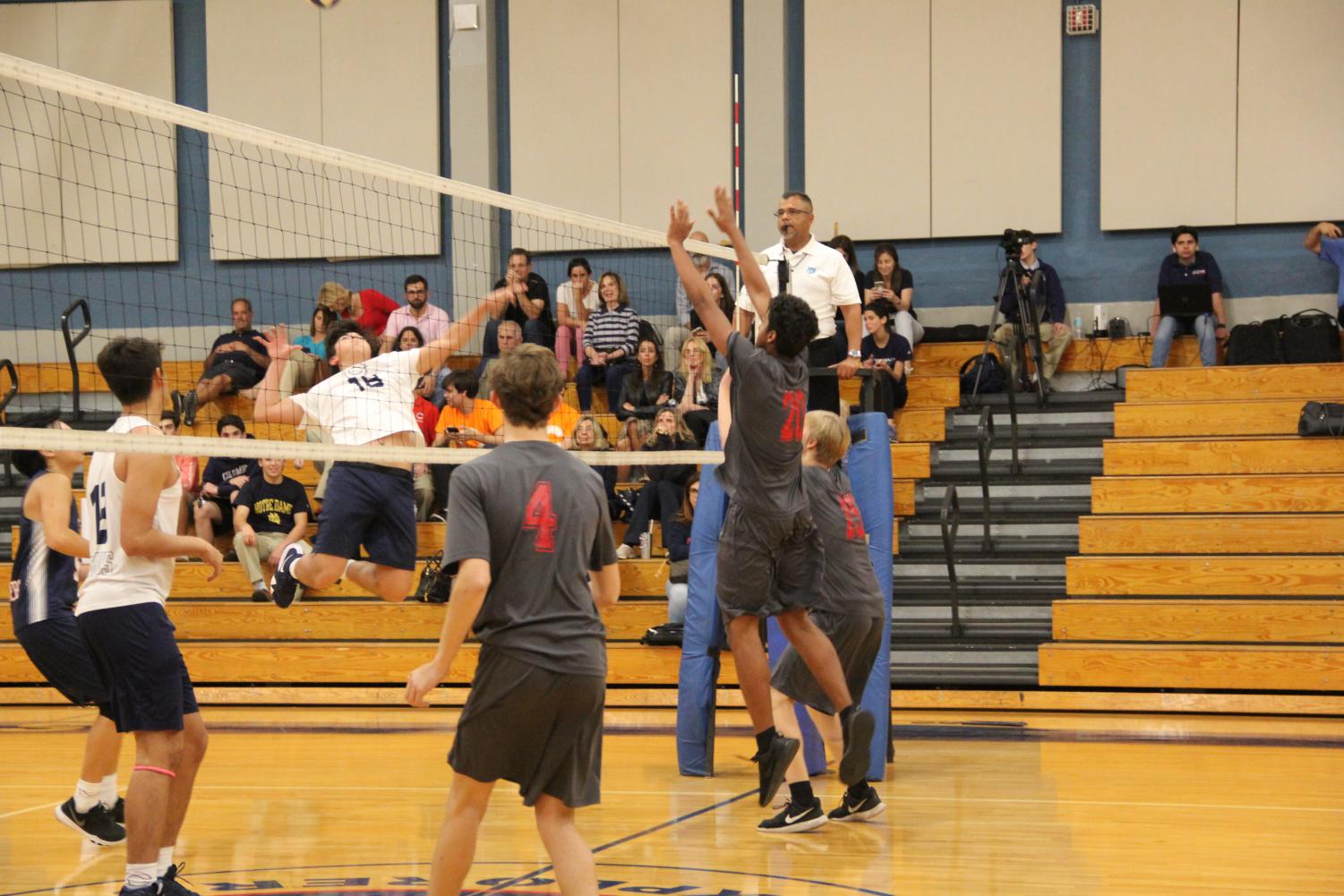 Gables' Volleyball Goes Head-to-Head Against Columbus