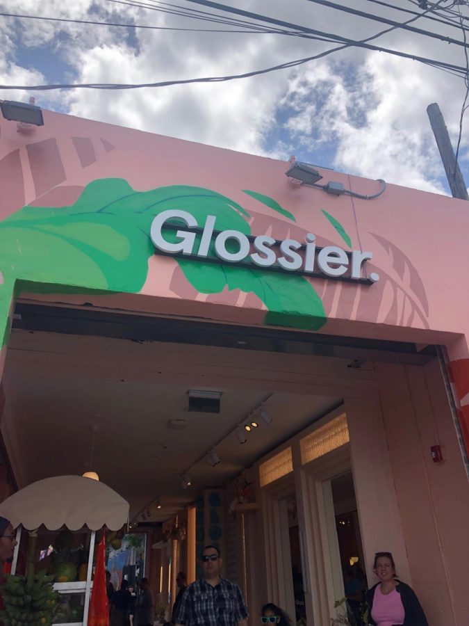 The pop-up shop, which opened on April 28 in Whynwood, features tropical, 'Miami-themed' decor both inside and out. 