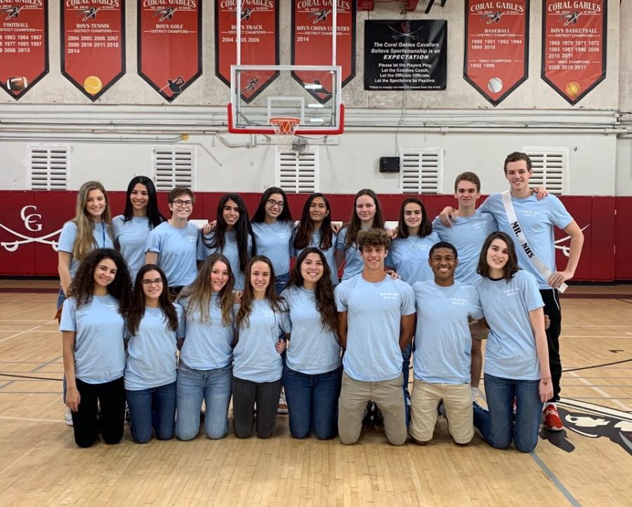 The 2018-2019 NHS Board. Top Row: Estelle Erwich, Adriana Ramirez, Annie La Roche, Mindy Miranda, Lia Sanchez, Isabel Jaen, Ellie Morris, Ana Capiro, Chris Brazda, Jonathan Mesa
Bottom Row: Elliza Beltran, Giselle Claro, Lauren Pettigrew, Marina Torras, Angelle Garcia, Kade Marriot, Keyshawn Felton, Brianna Curran