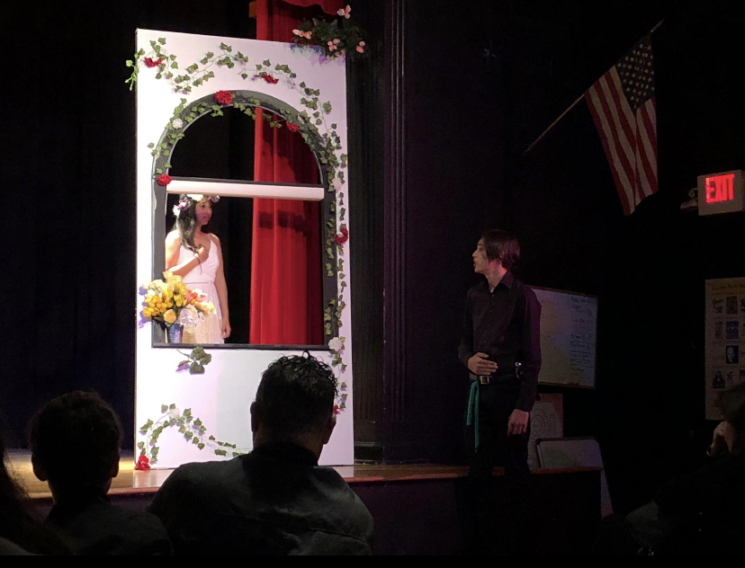 Sabrina Ojeda and Ivan Cajina performing Romeo and Juliet!