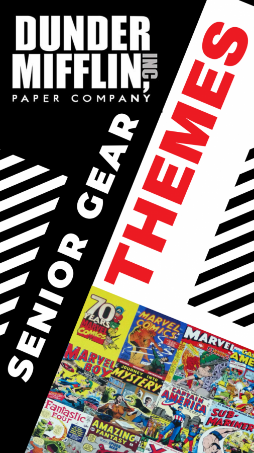The Class of 2020's Senior Gear themes and designs are here. Be the first to rep either  Marvel Studios, The Office, or both in what is sure to be an eventful school year!