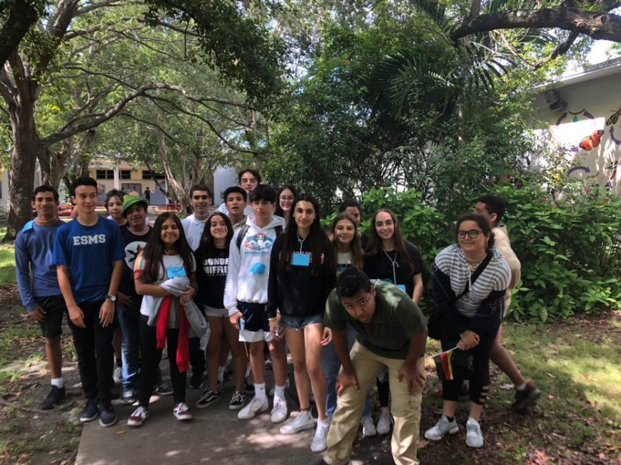 This is just a  handful of Gables' class of 2023 during their exciting week at CavCamp!