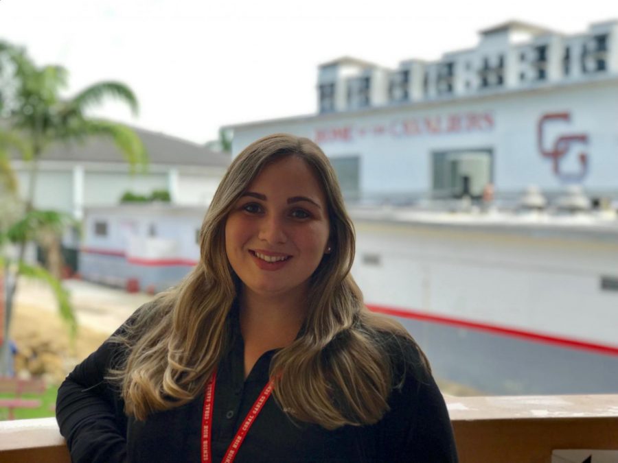 Ms. Passwaters is a first year teacher, but this is not the first time she's walked the Gables hallways, she is a returning Alumna of CGSH.