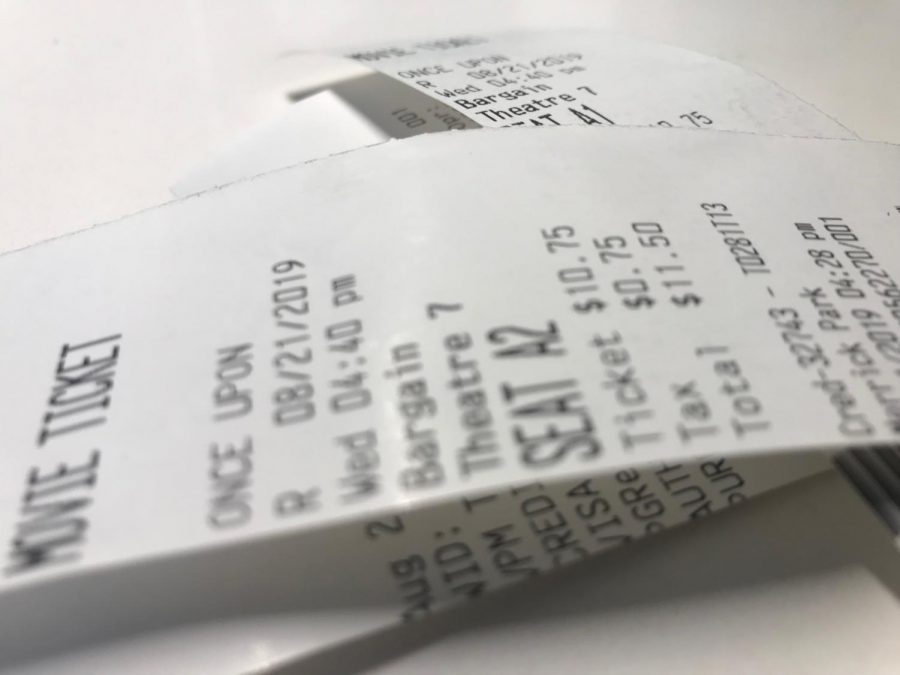 Tickets to watch Once Upon A Time in Hollywood right near Gables