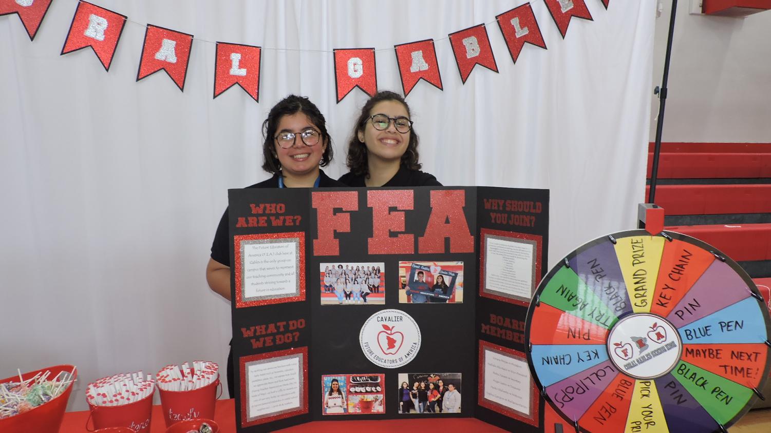 A Successful Cavalier Club Fair Hits the Gym!