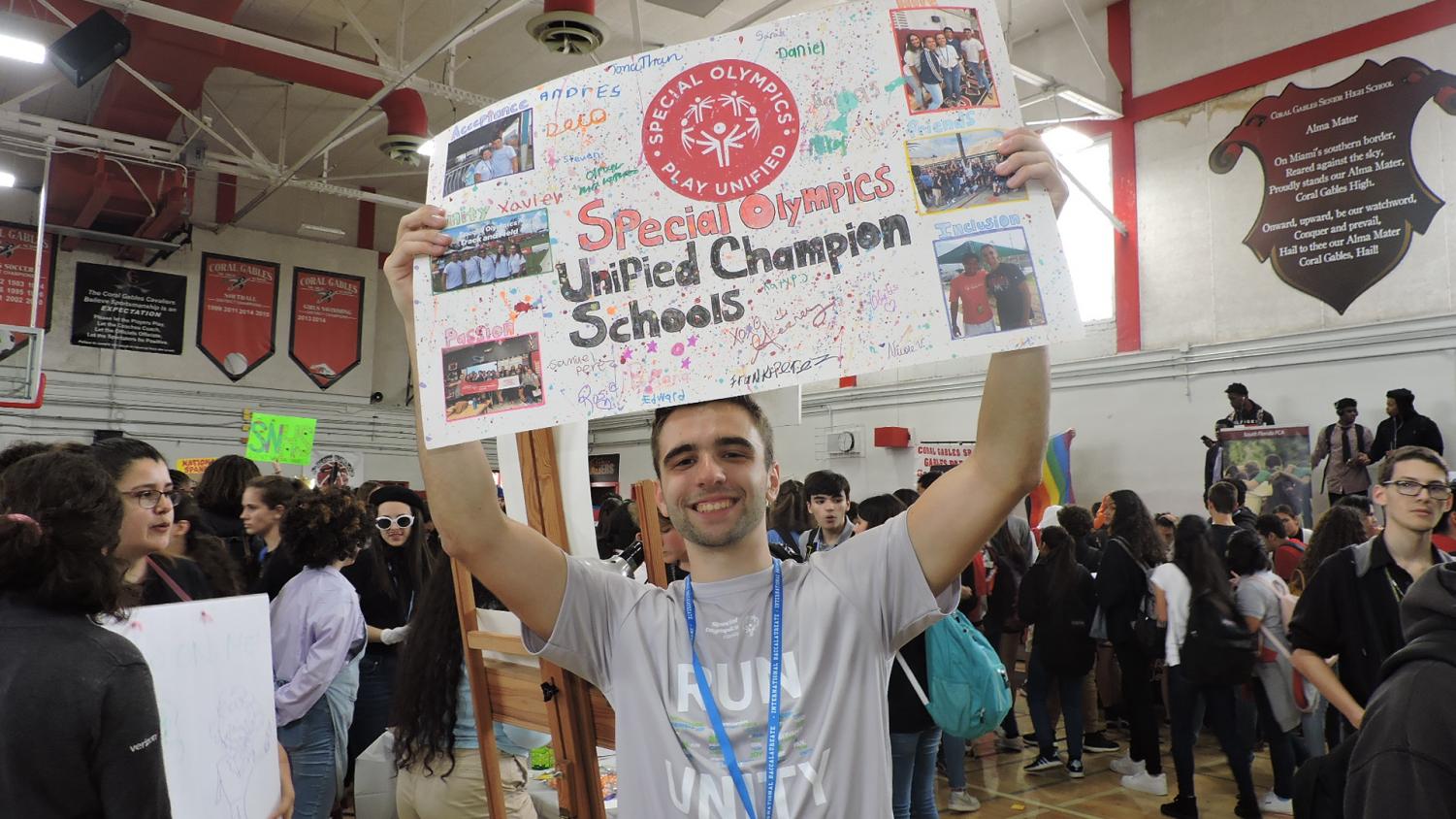 A Successful Cavalier Club Fair Hits the Gym!