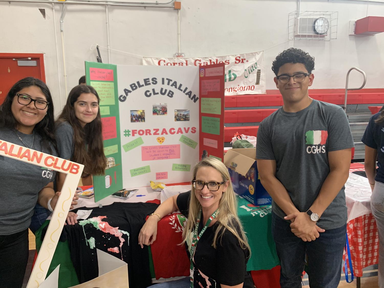 A Successful Cavalier Club Fair Hits the Gym!