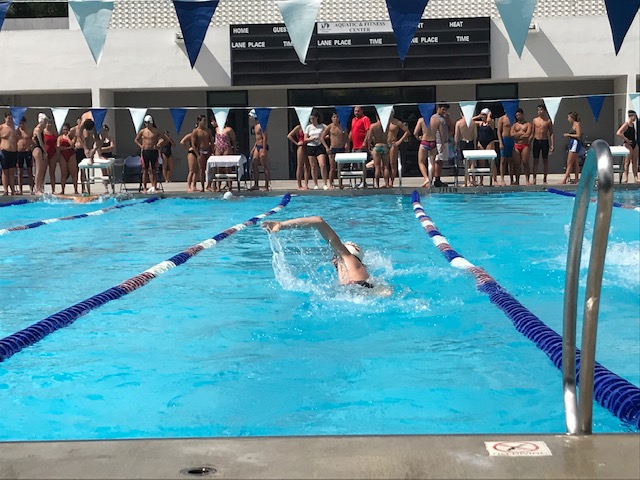 Cavaliers Pool Through the Deep End of Their Second Swim Meet