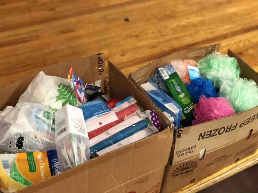 Theatre teacher Ms.Barrow is one of many teachers at Gables collecting donations to be sent to the Bahamas as part of the several hurricane relief donation drives happening on campus