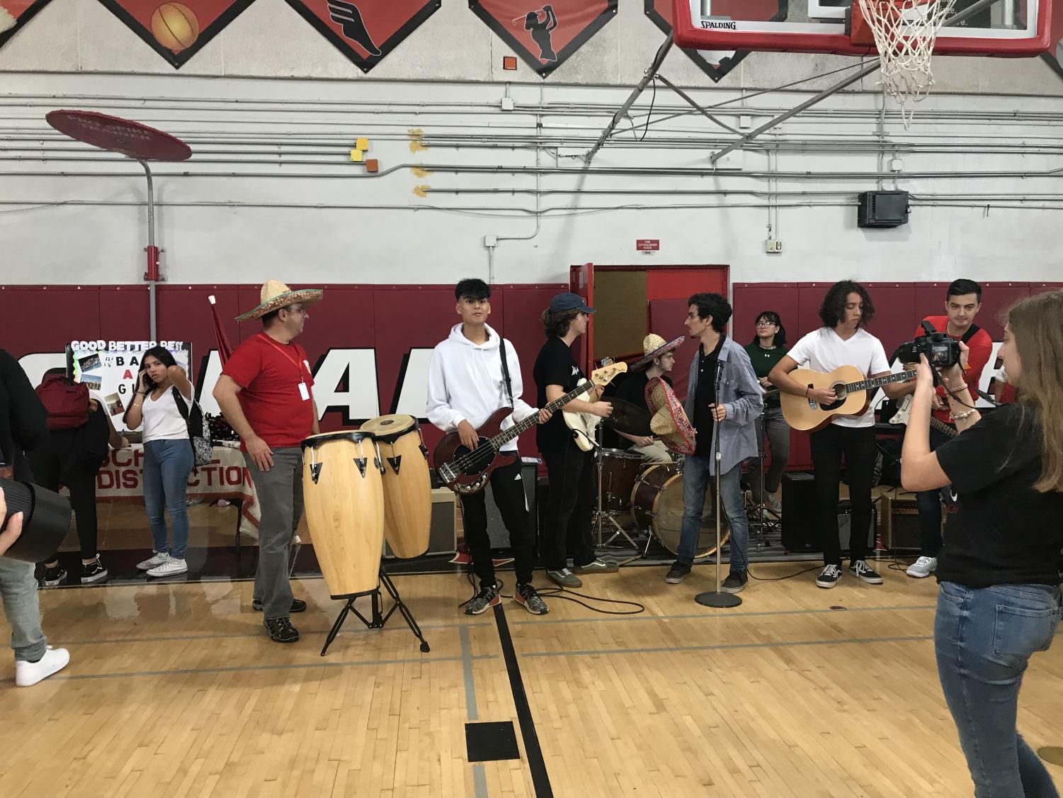 A Successful Cavalier Club Fair Hits the Gym!