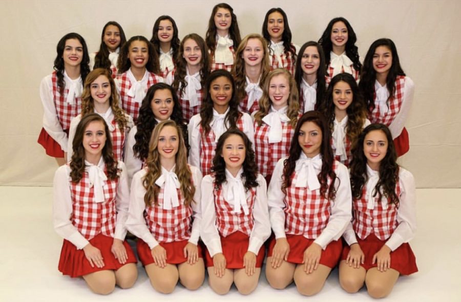 Despite all the years that had passed since the Gablettes were founded their traditional checker uniform is an element that will never change as shown by the 2016 dance team. 