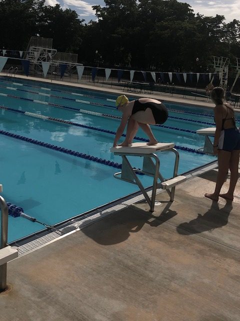Cavaliers Pool Through the Deep End of Their Second Swim Meet