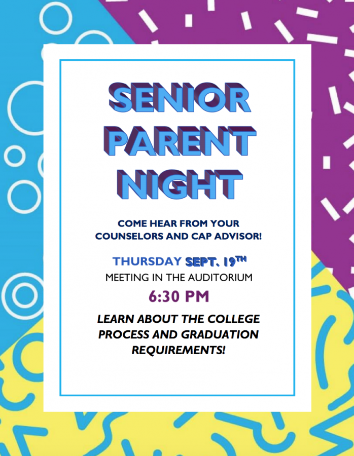 Senior Parent Night