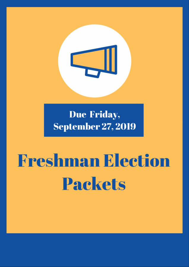 Do you want to be on the freshman class board? Please read the instructions below to run for office and further involve yourself with your school!
