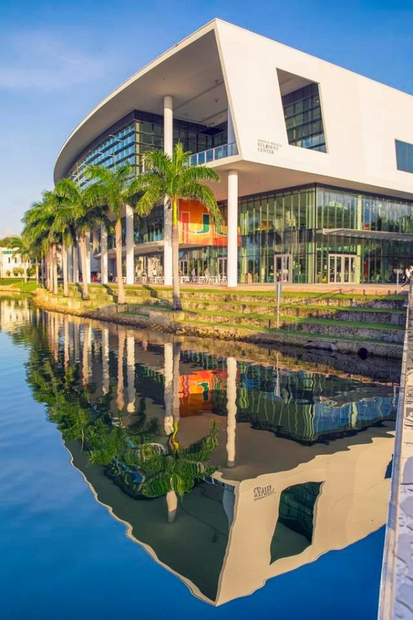 The Donna E. Shalala Building where homecoming will be taking place is pictured above.