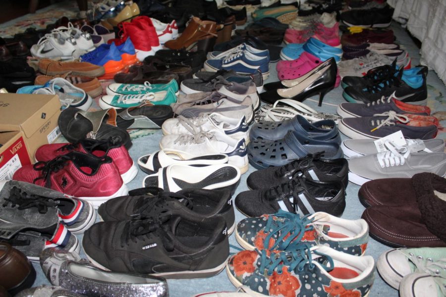 Horton’s diligence allowed for 67 pairs of shoes to be collected in her most recent shoe drive.
