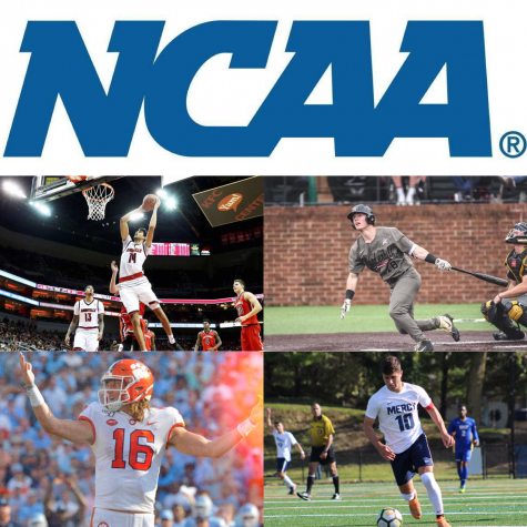 The National Collegiate Athletic Association (NCAA)  unites several of the countrys biggest sports, including basketball, baseball, football and soccer, under one enormous sports umbrella.