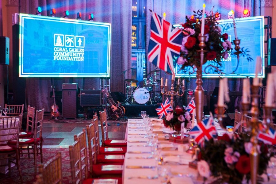 This year's gala was themed "London Calling: Windsor Wonderland", following the previous nation-themed galas.