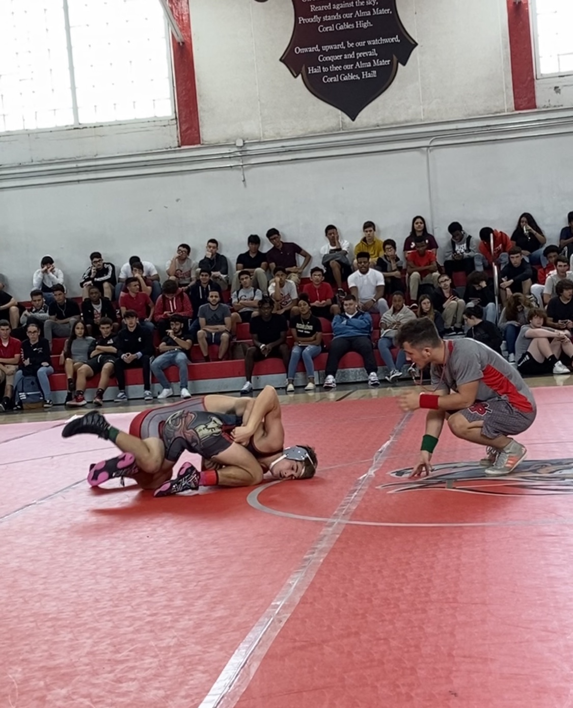 Gables+Wrestling+Team%3A+One+on+One+Match