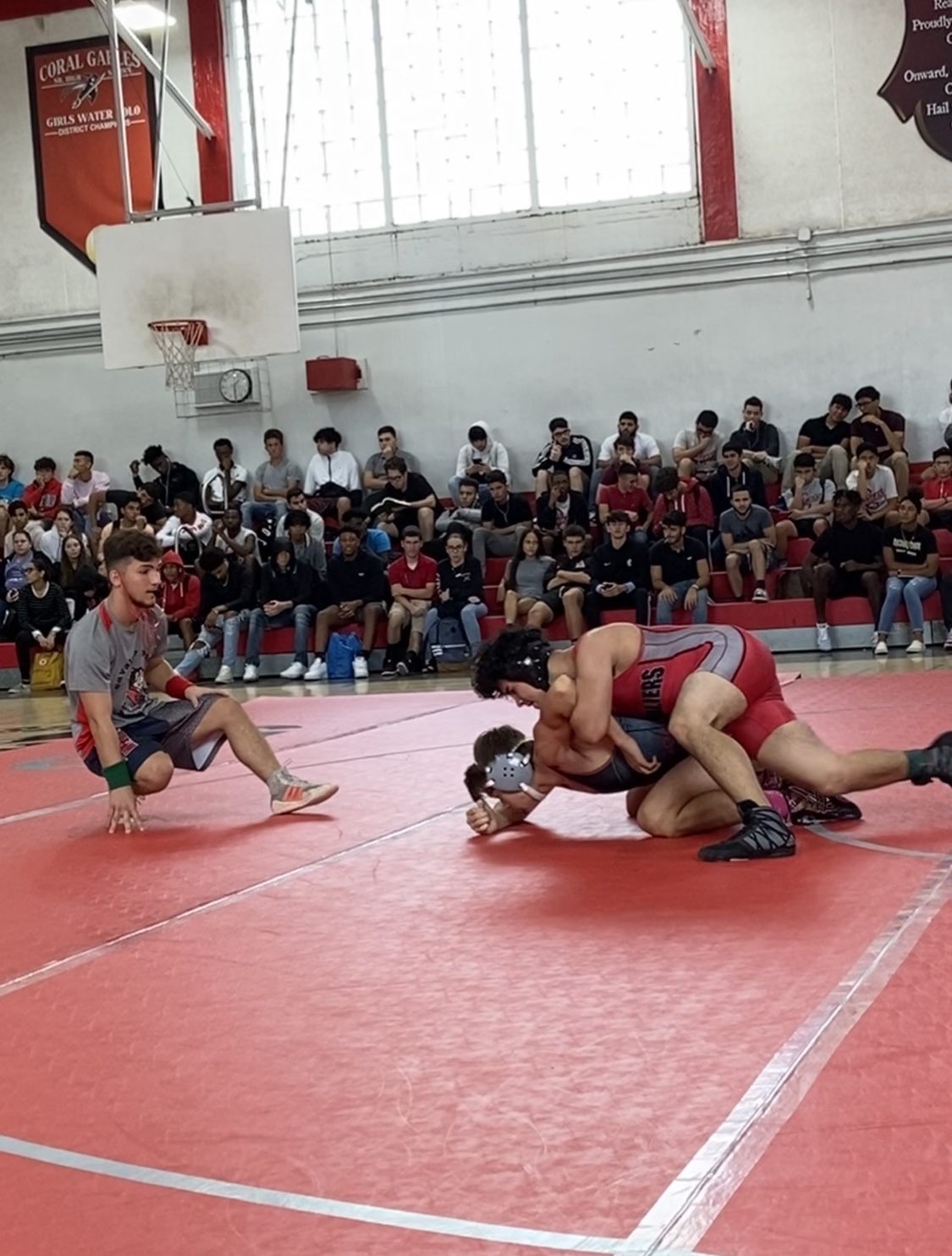 Gables+Wrestling+Team%3A+One+on+One+Match