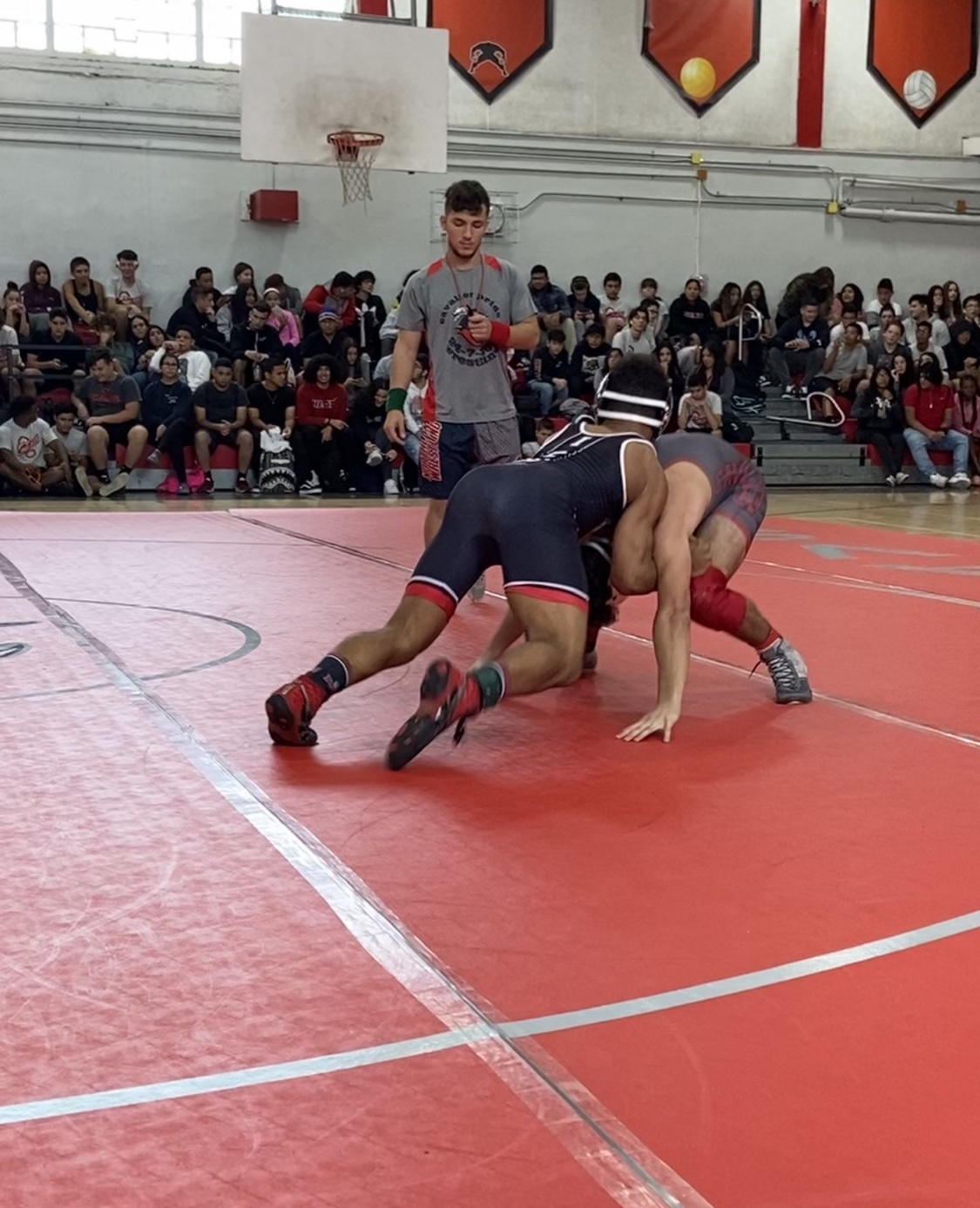 Gables+Wrestling+Team%3A+One+on+One+Match