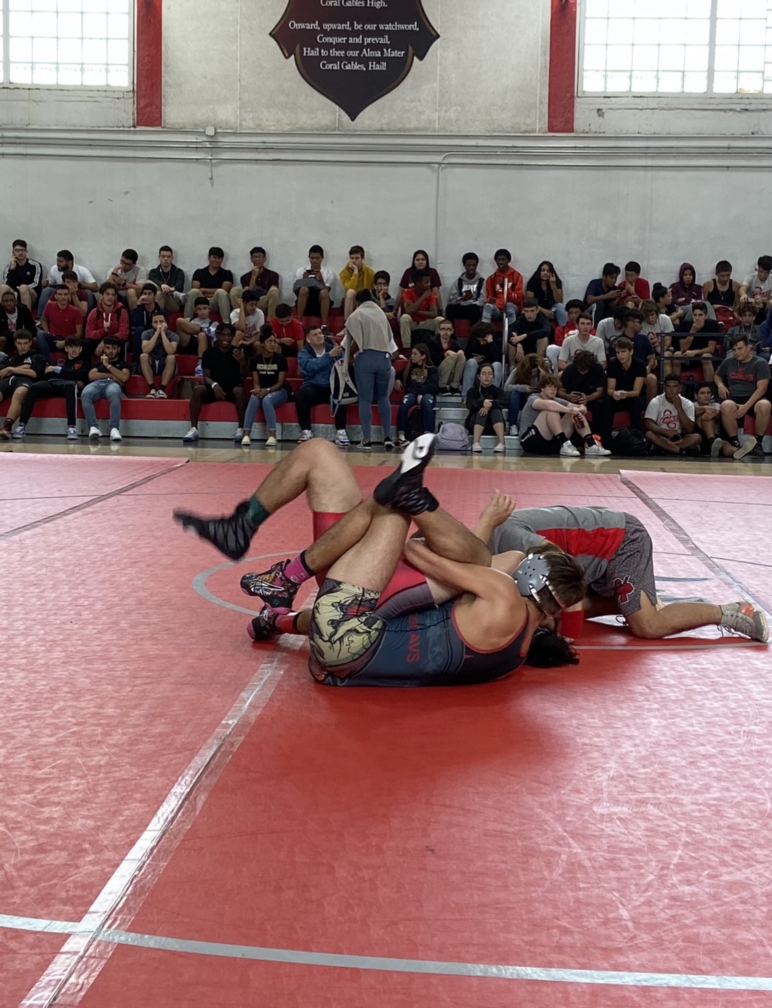 Gables+Wrestling+Team%3A+One+on+One+Match