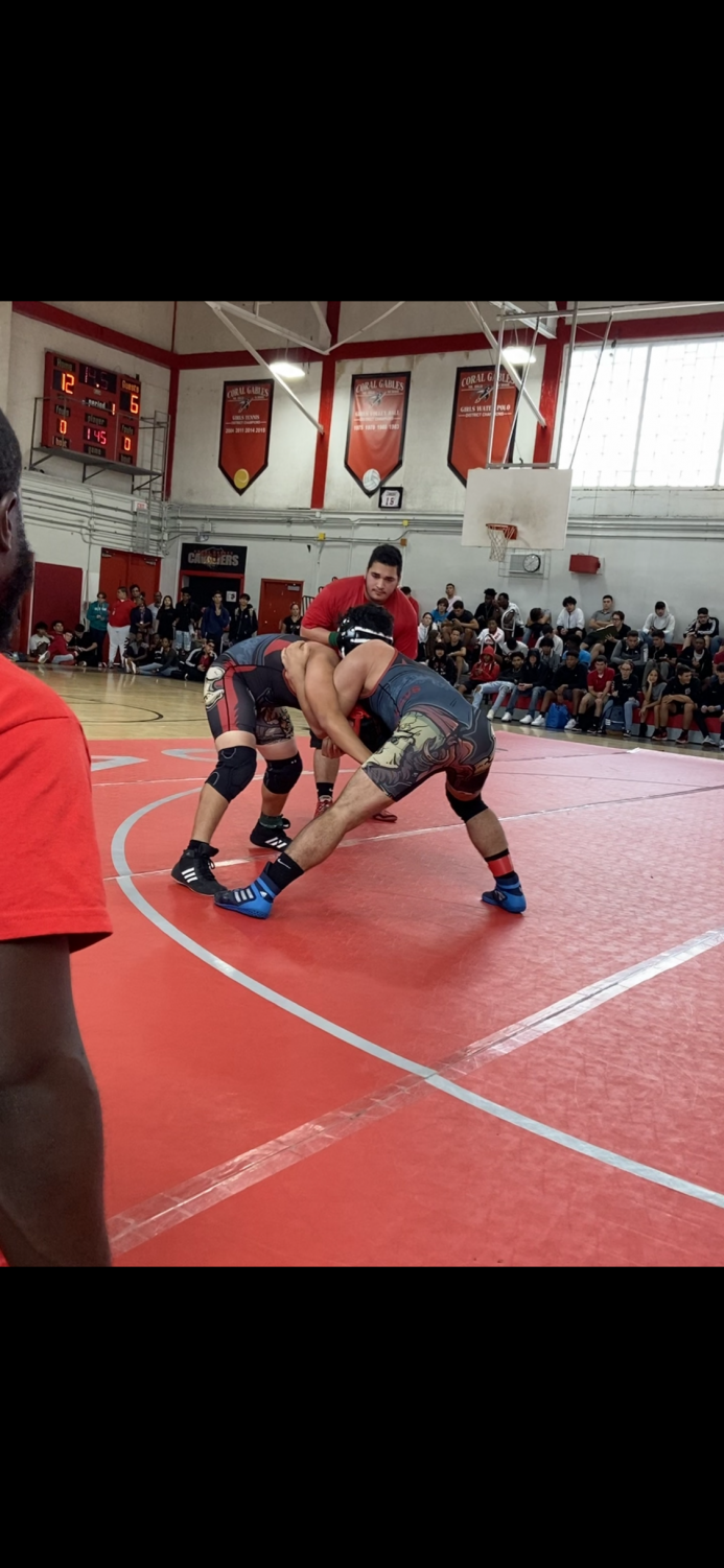 Gables+Wrestling+Team%3A+One+on+One+Match