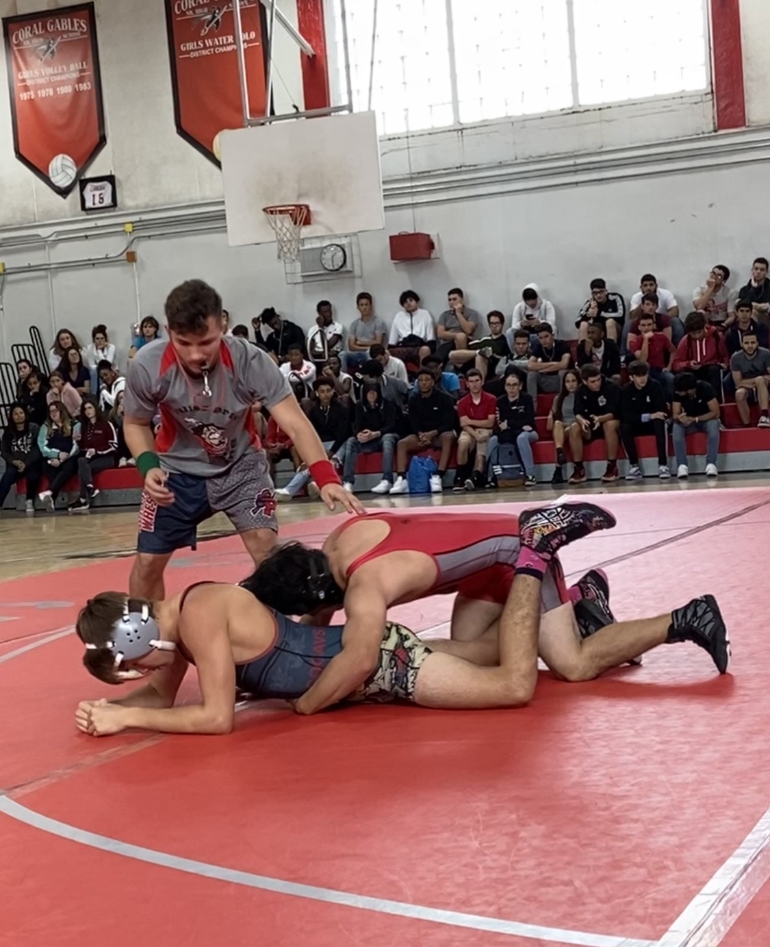 Gables+Wrestling+Team%3A+One+on+One+Match