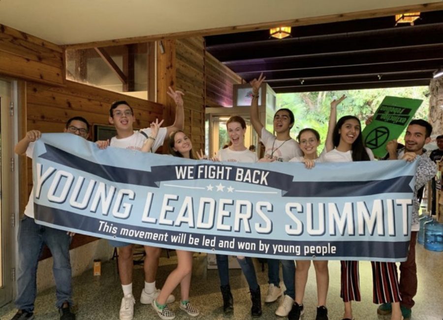 The organizing team of Young Leaders Summit 2019 cheers in celebration of their hard work.