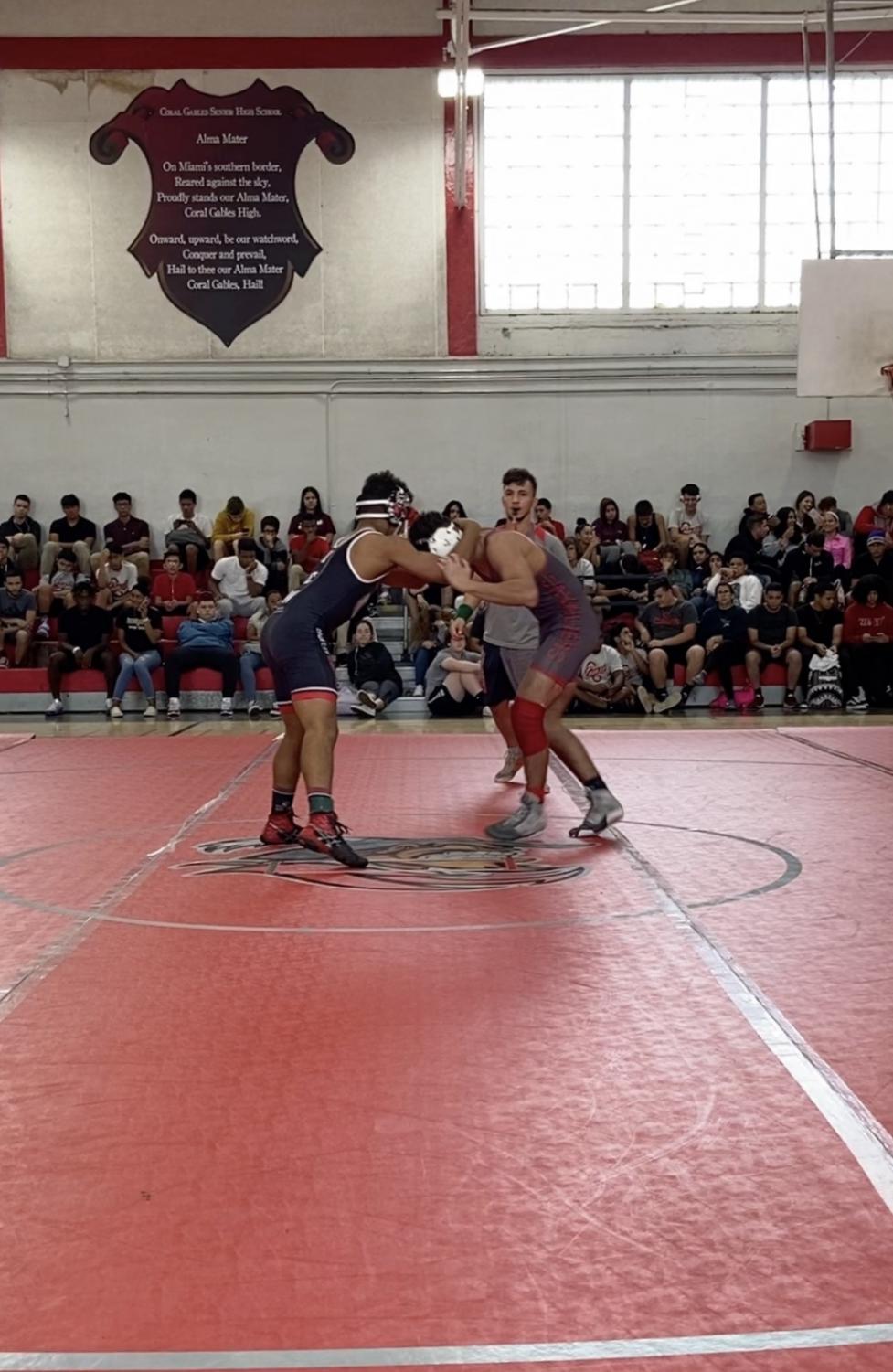 Gables Wrestling Team: One on One Match